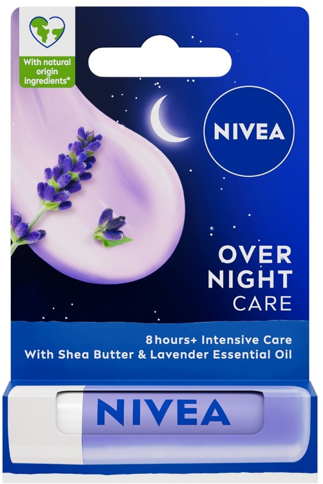 Питательная губная помада Nivea Overnight Care 4,8 г (4006000002507 ...