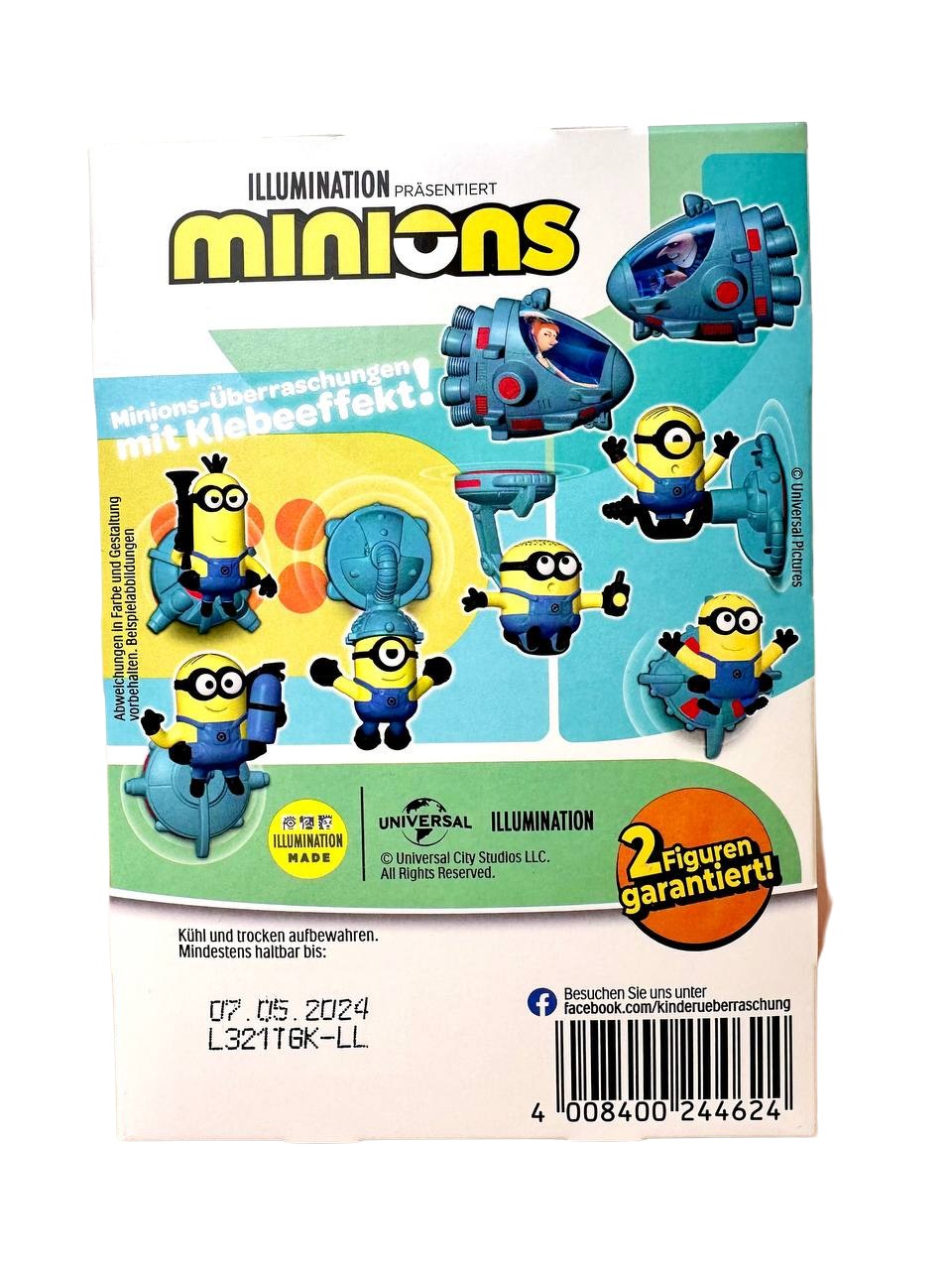 Шоколадное яйцо Kinder Surprise Minions с игрушкой, 20 г