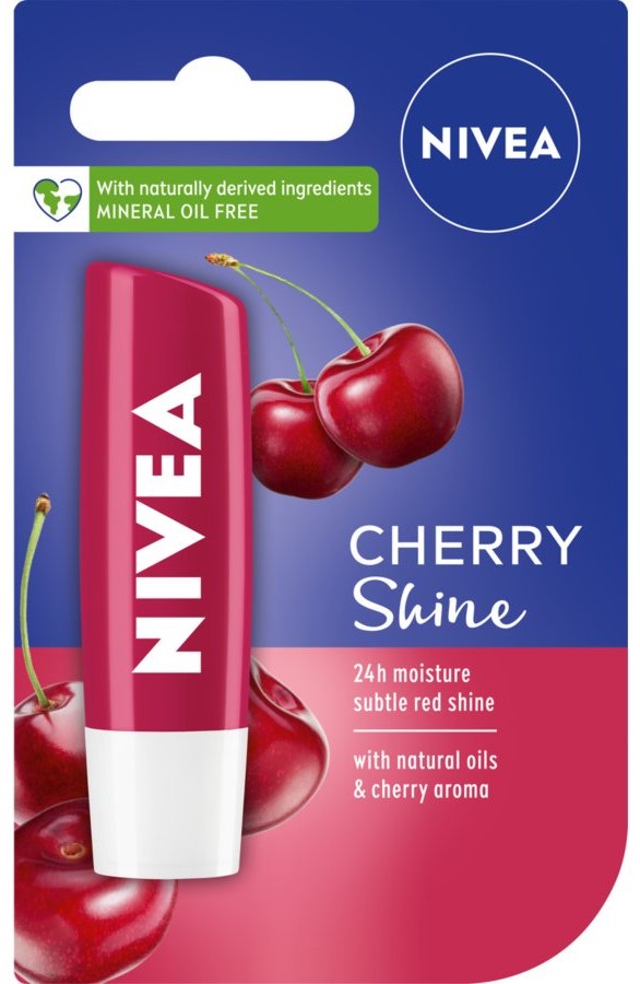 Питательная помада Nivea Cherry Shine 4.8 г (5900017047867) – в ...