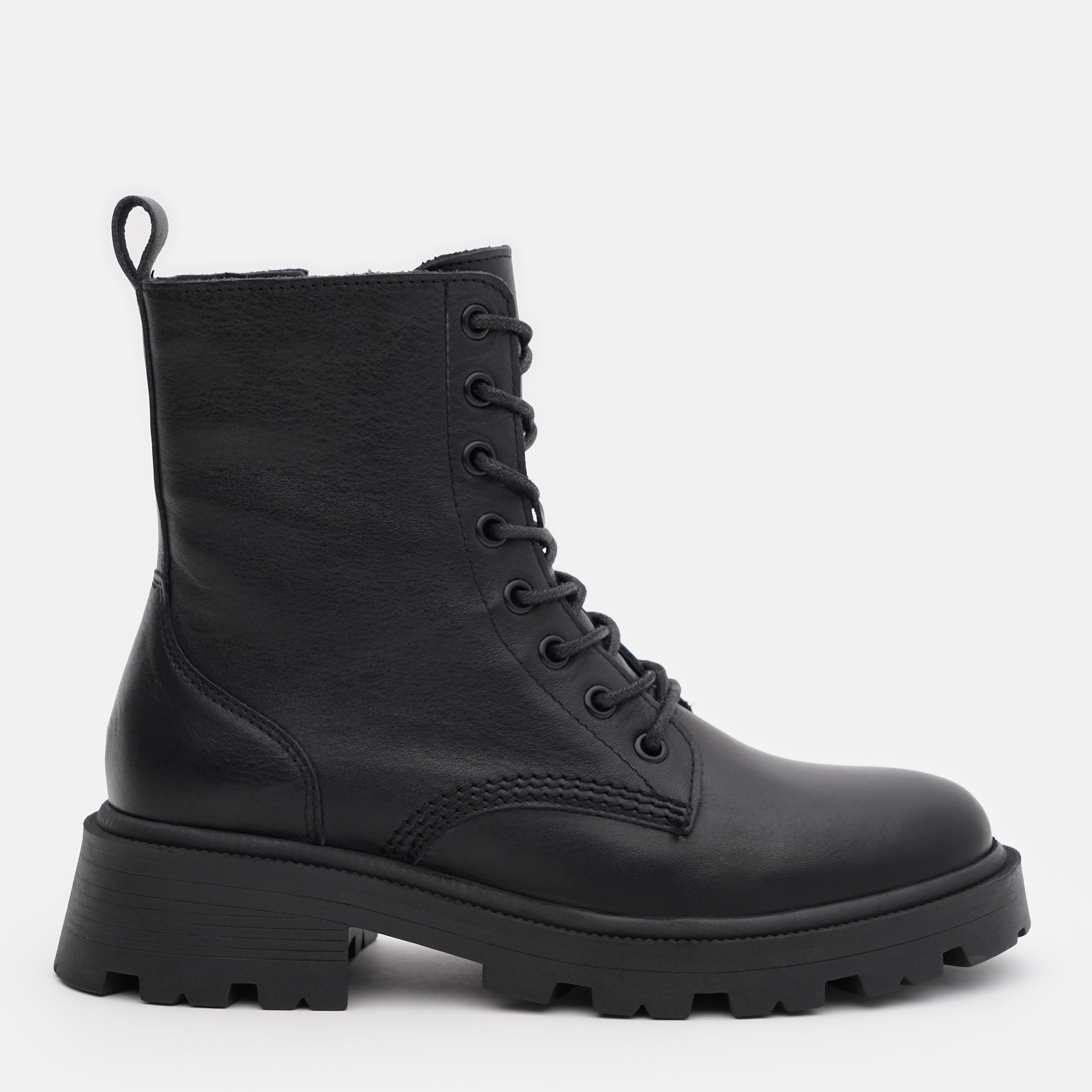 Акция на Жіночі зимові черевики Prime Shoes 421 Black Leather 27-421-30164 36 23.5 см Чорні от Rozetka