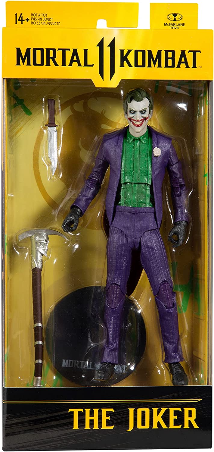 Фигурка Джокера Мортал Комбат McFarlane Toys Mortal Kombat The Joker Action  Figure (071921) – фото, отзывы, характеристики в интернет-магазине ROZETKA  от продавца: Вuy here | Купить в Украине: Киеве, Харькове, Днепре, Одессе,