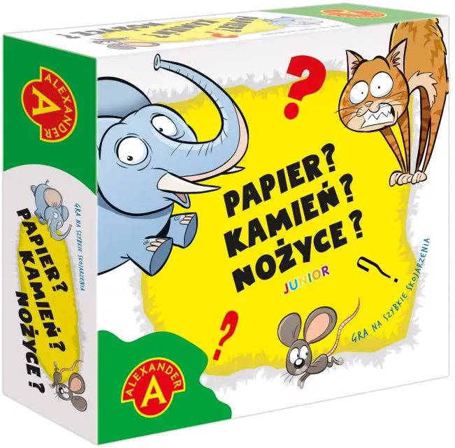 Настольная игра Alexander Камень Ножницы Бумага Junior (5906018024746 ...