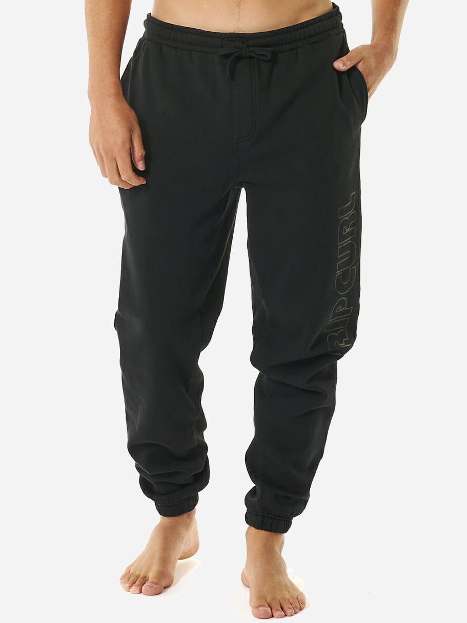 Акція на Спортивні штани чоловічі Rip Curl Surf Revival Trackpant 00ZMPA-8264 S Чорні від Rozetka