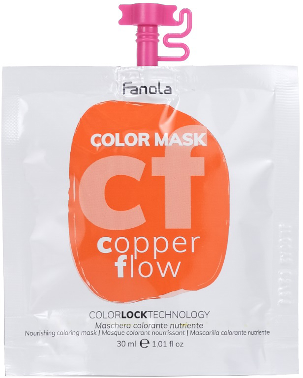 Маска для волос Fanola Color Mask Copper Flow 30 мл (8008277761091) – в ...