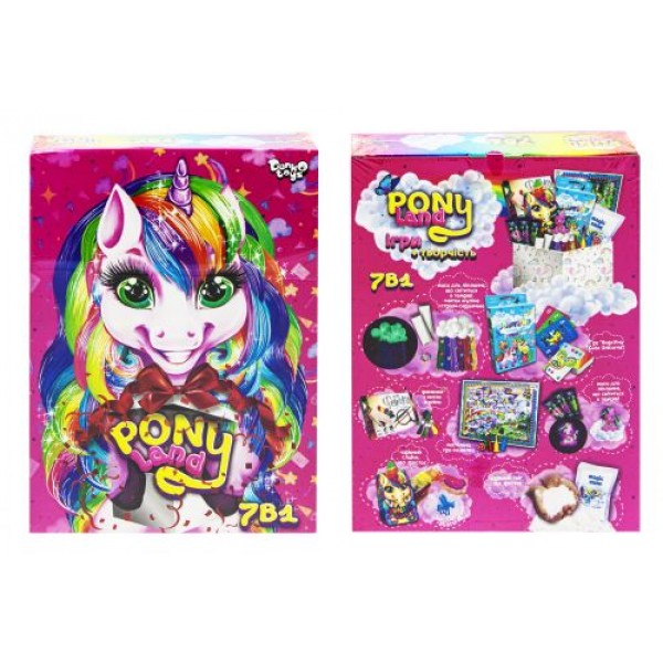 

Игровой набор "Pony Land" укр PL-01-01U