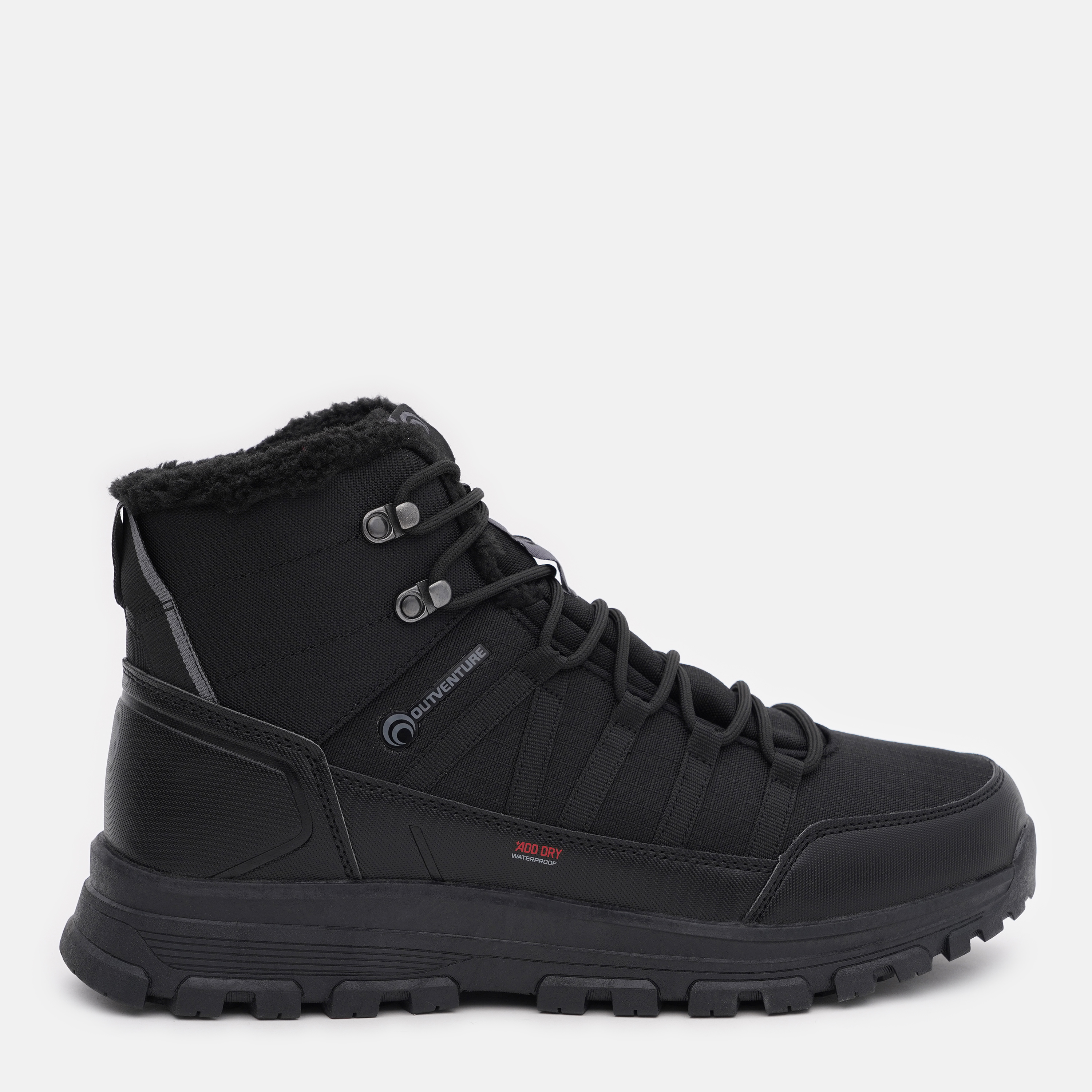 Акція на Чоловічі зимові черевики Outventure Snowhike Men'S Boots 122661-99 44 27.7 см Чорні від Rozetka