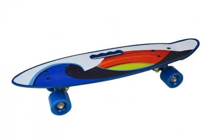 Скейт Пенни Борд Best Board C 40310 Со Светящимися Колесами Абстракция ...