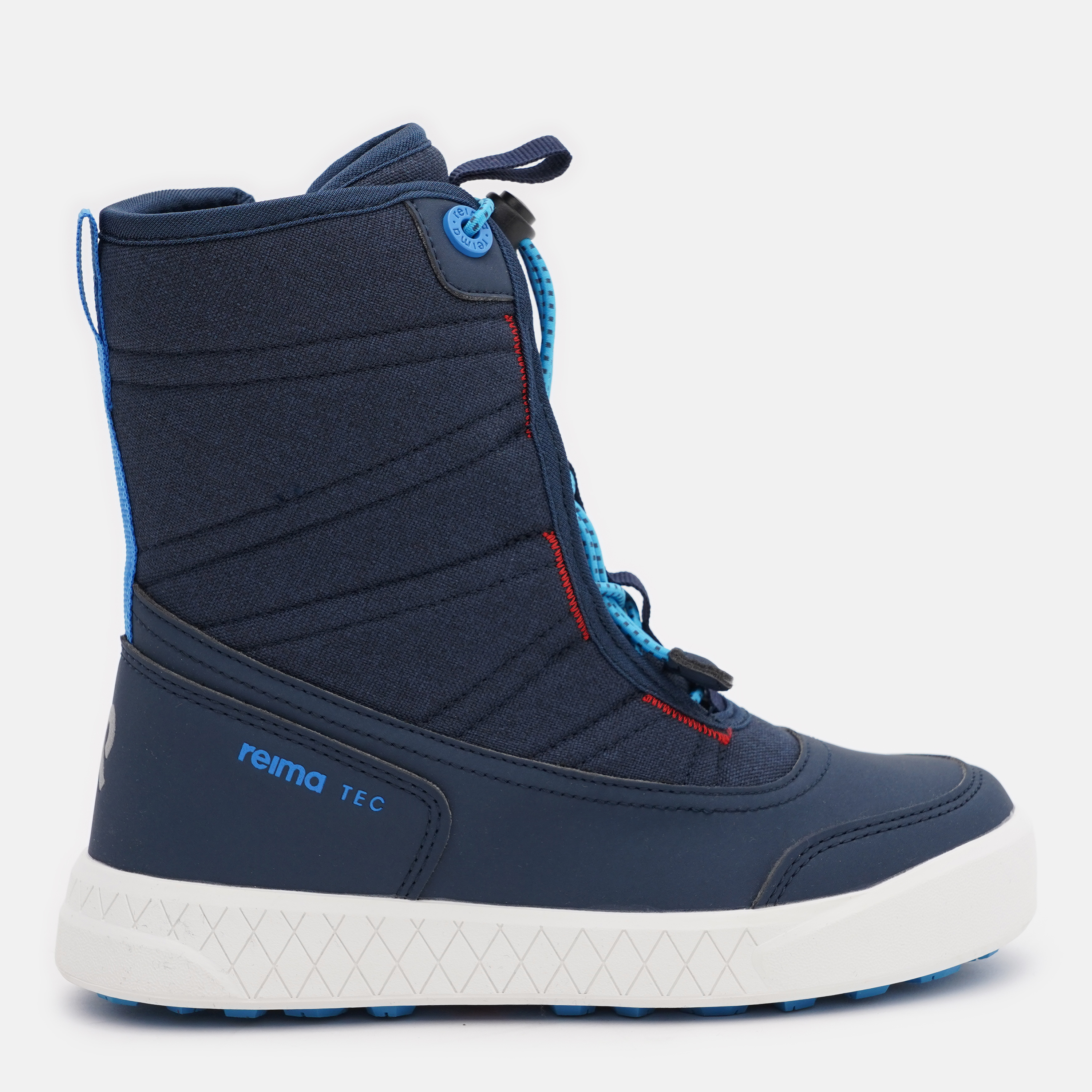 Акція на Підліткові зимові черевики для хлопчика Reima Hankinen 5400031A-6980 40 Темно-сині від Rozetka