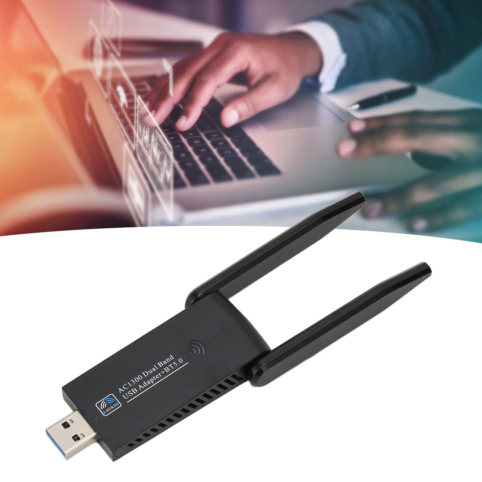 Wi-Fi адаптер Беспроводной USB 3.0 Wi-Fi адаптер + Bluetooth 5.0 Wifi  ресивер 802.11 ac/a/b/g/n 2.4G/5G 1300 Мбит/с Kayfovo WA-1300 – фото,  отзывы, характеристики в интернет-магазине ROZETKA от продавца: Lemeshop |  Купить в