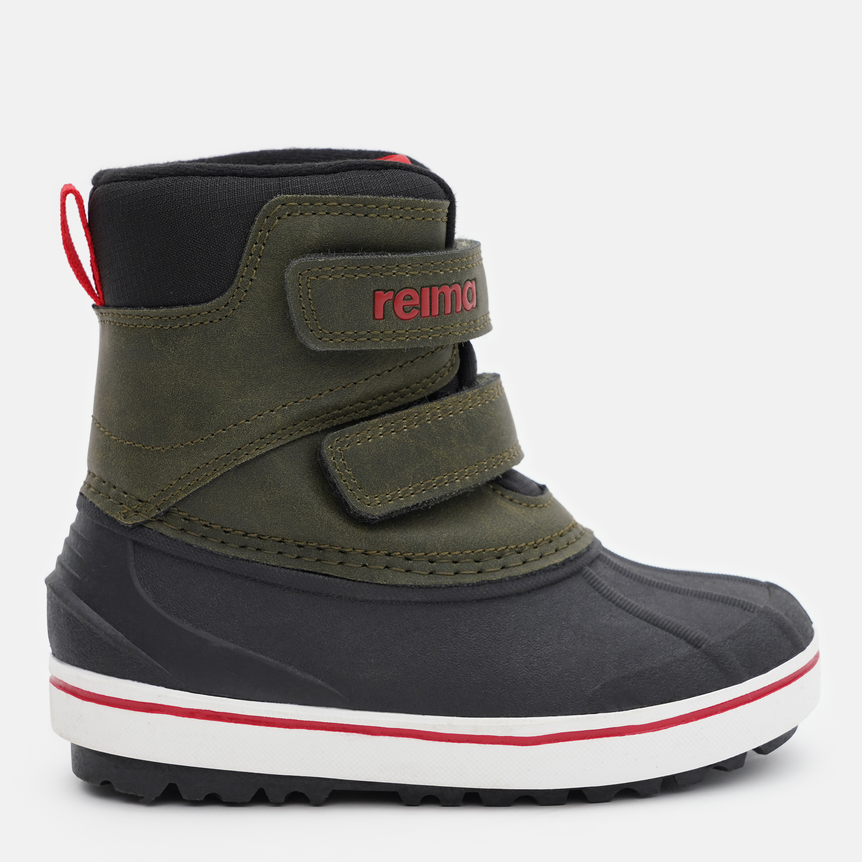 Акція на Підліткові зимові черевики для хлопчика Reima Coconi 5400027A-8930 34/35 Темно-зелені від Rozetka