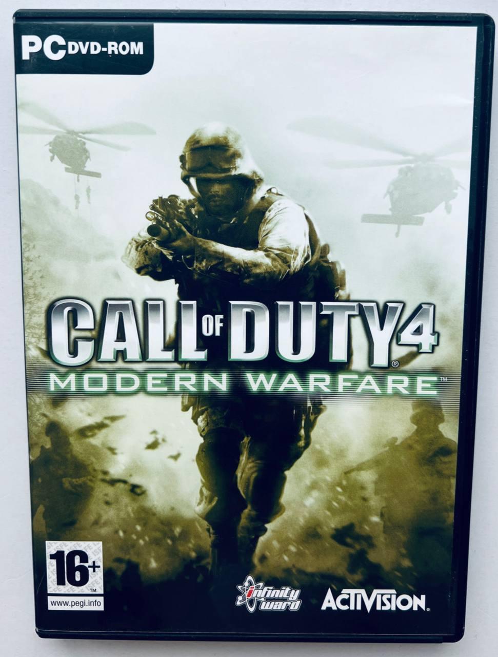 ROZETKA » Call of Duty 4 Modern Warfare, Б/У, английская версия - диск для  PC от продавца: RetroGaming Shop купить в Украине: цена, отзывы