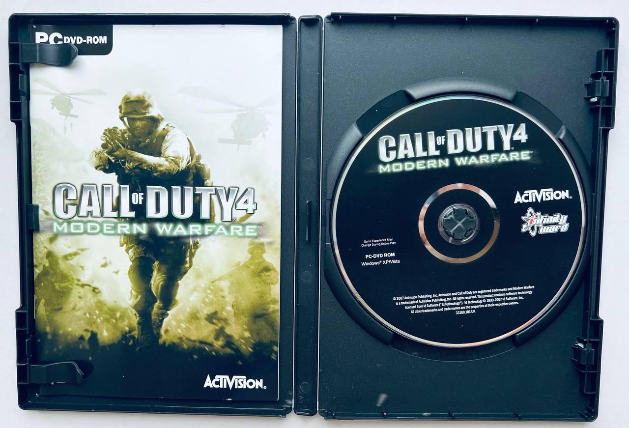 ROZETKA » Call of Duty 4 Modern Warfare, Б/У, английская версия - диск для  PC от продавца: RetroGaming Shop купить в Украине: цена, отзывы