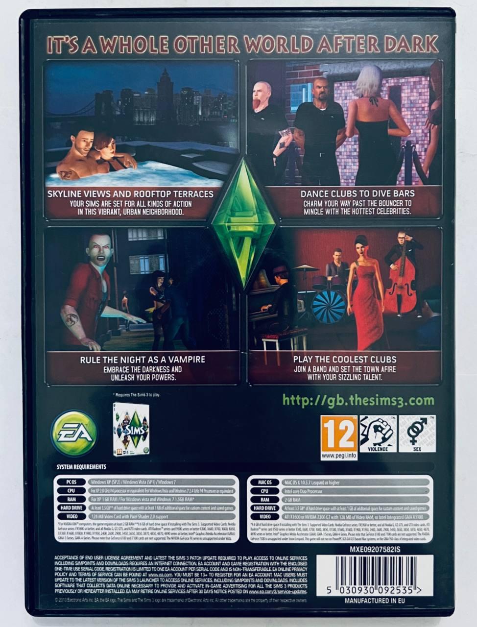 ROZETKA » The Sims 3 Late Night Expansion Pack, Б/У, английская версия -  диск для PC от продавца: RetroGaming Shop купить в Украине: цена, отзывы