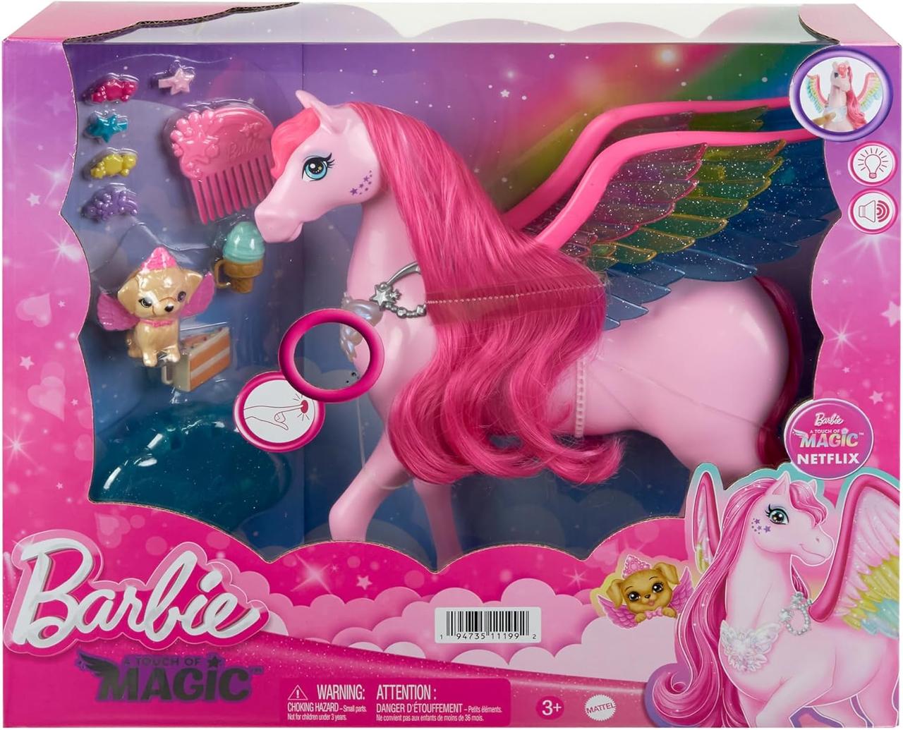 Игровой набор Барби Волшебный Пегас Barbie A Touch of Magic Pegasus – фото,  отзывы, характеристики в интернет-магазине ROZETKA от продавца: Gotta Dolls  | Купить в Украине: Киеве, Харькове, Днепре, Одессе, Запорожье, Львове