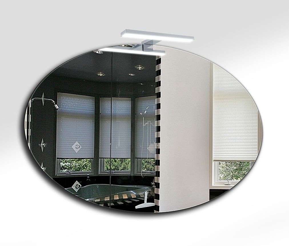 

Зеркало Shape 02 + Consol 01 (45x72 см), наружный LED светильник