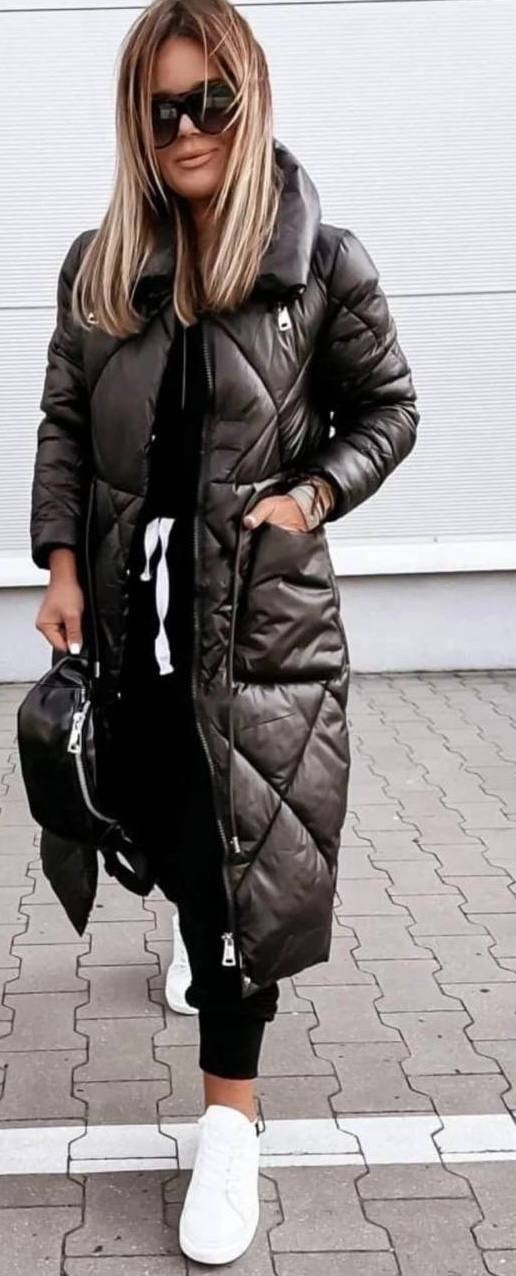 Fashions • Куртка зимняя стеганная женская Стефани Fashions 46-48 ...
