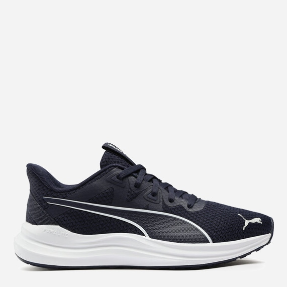 Акція на Кросівки дитячі Puma Reflect Lite Jr 37912404 37 (4) Puma Navy/Puma White/Puma Silver від Rozetka