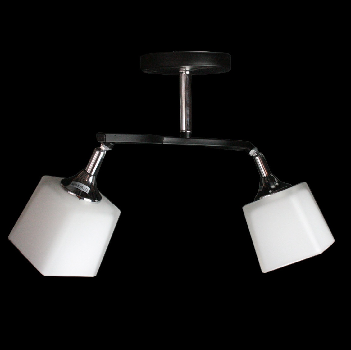 

Люстра потолочная на 2 плафона Svitlight 3498/2 BK
