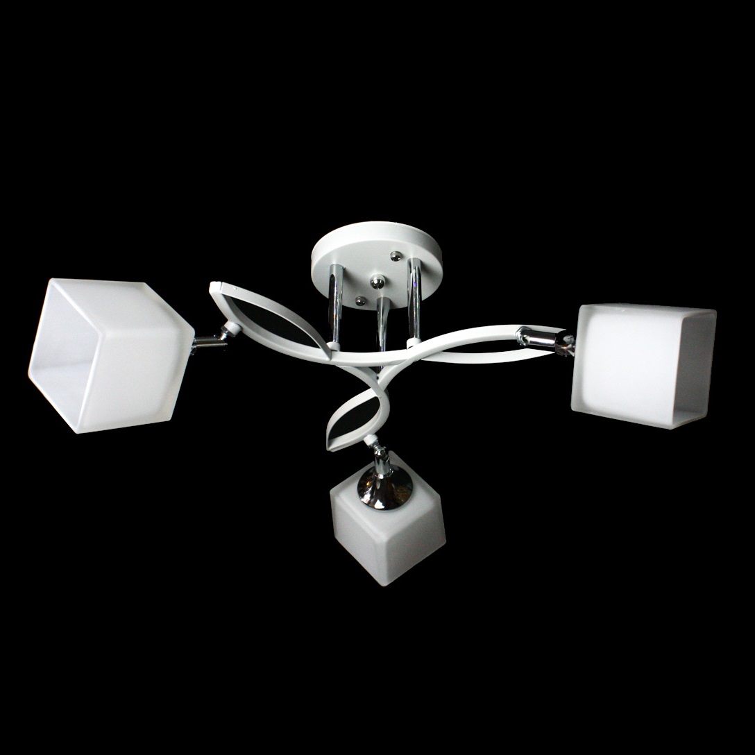 

Люстра с поворотным плафоном Svitlight 3-3498/3 wt