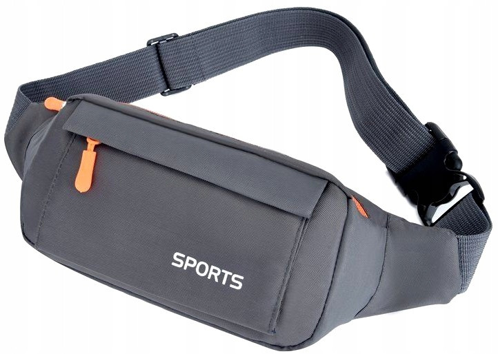 Легкая поясная сумка, бананка Sports Fashion 31х11х5 см Серый 000273286 ...