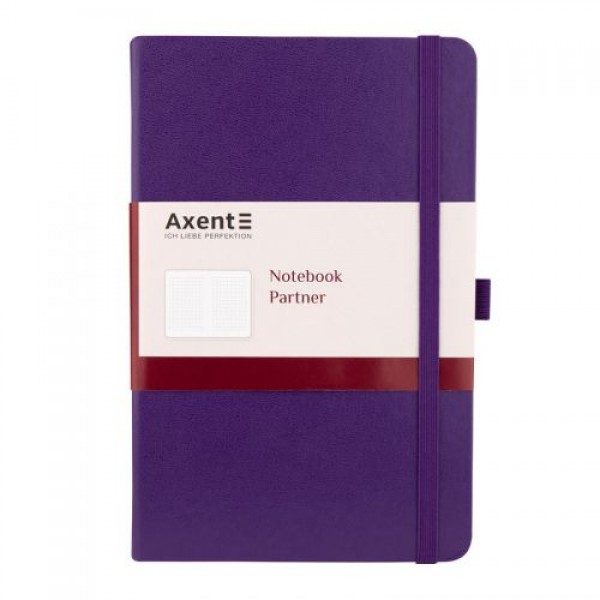 

Записная книга Axent, 12.5*19.5, А5, 96 листов, фиолетовый 8201-11-A