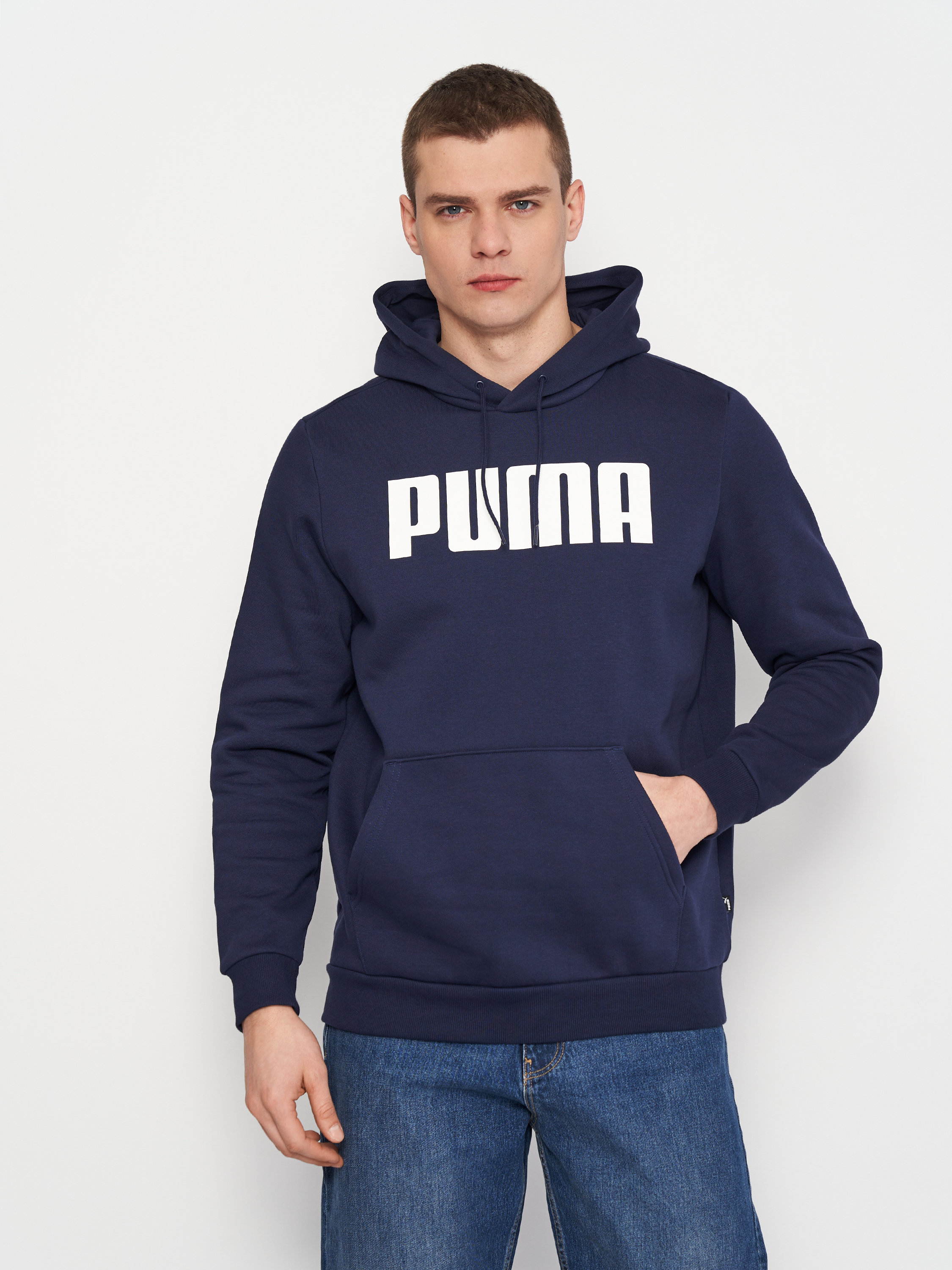 Puma essential logo outlet hoodie