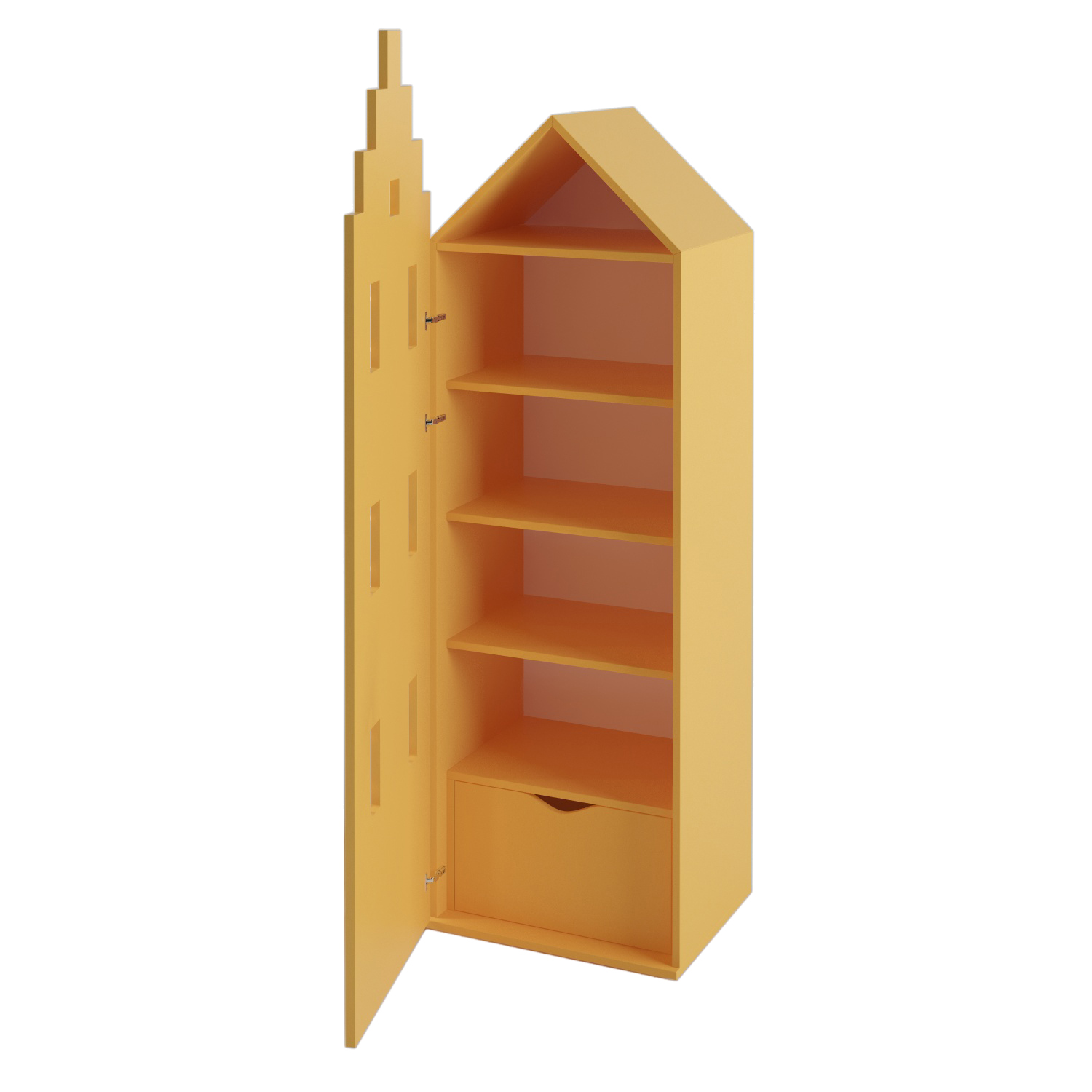 

Шкаф детский Амстердам Little Room Little Room Baby House желтый (ZHO-44434-11)
