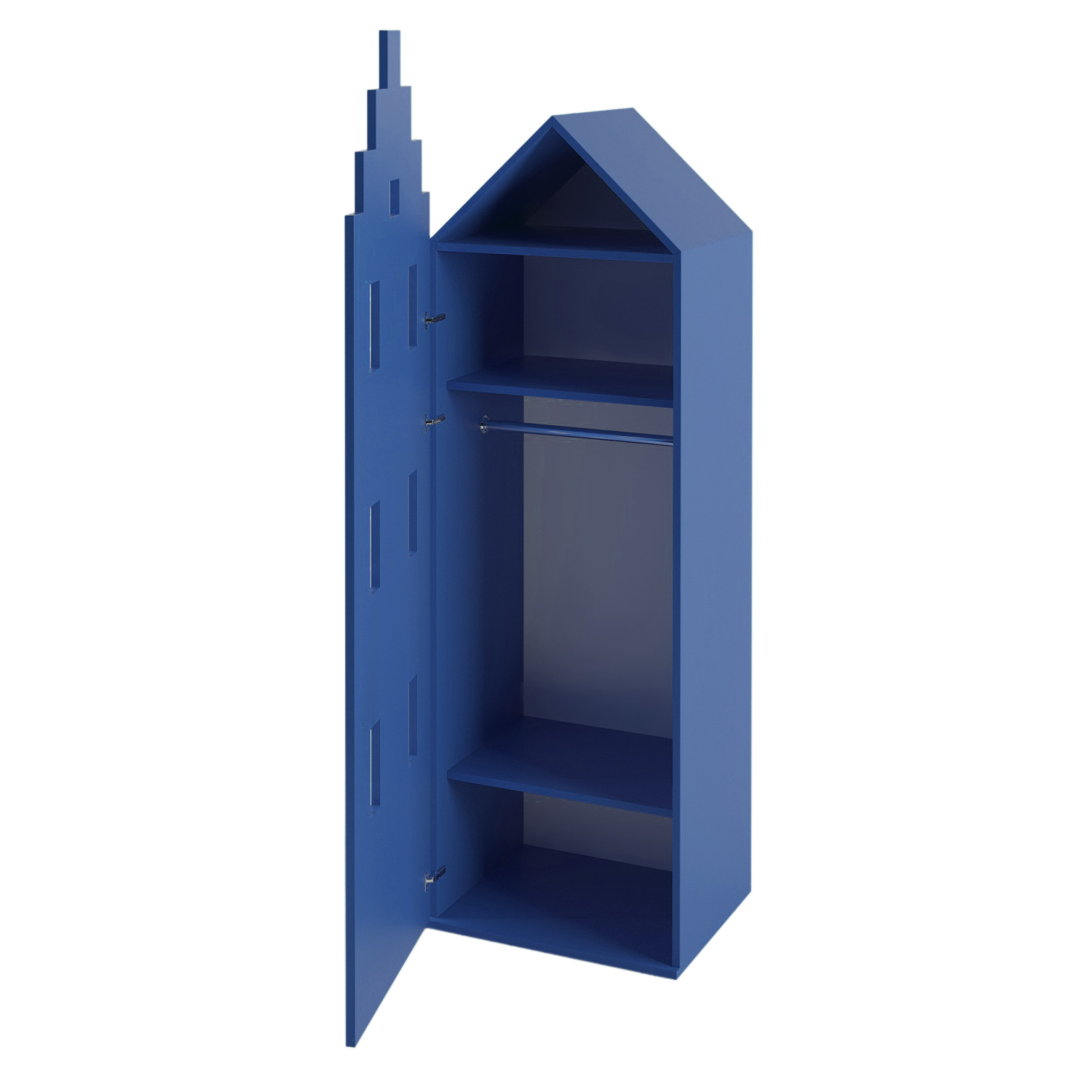 

Детский шкаф Амстердам для хранения вещей Little Room Little Room Baby House синий (SIN-44352-4)