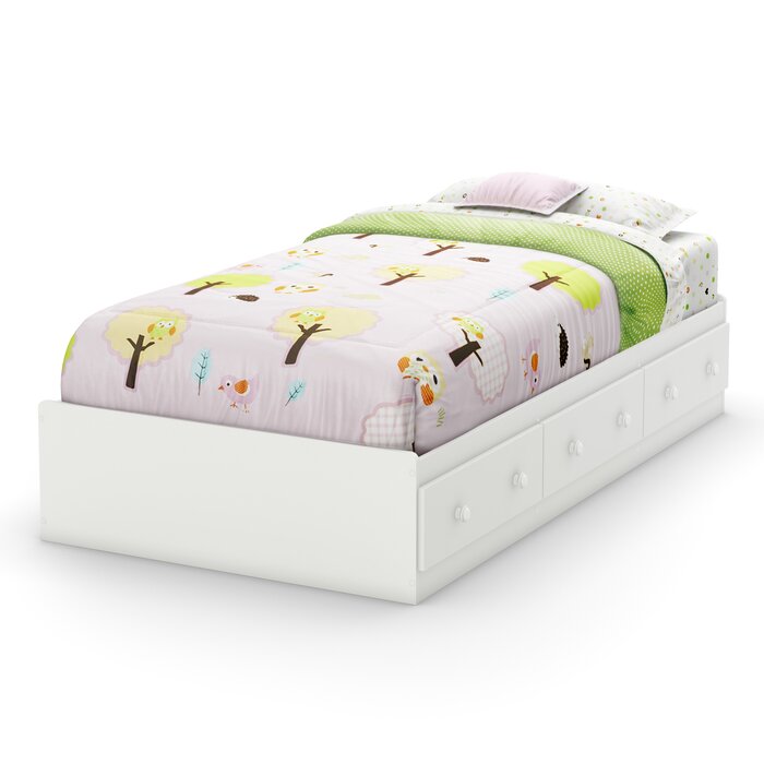 

Детская кровать Savannah с 3 ящиками Little Room Baby House Белый (K-00005)