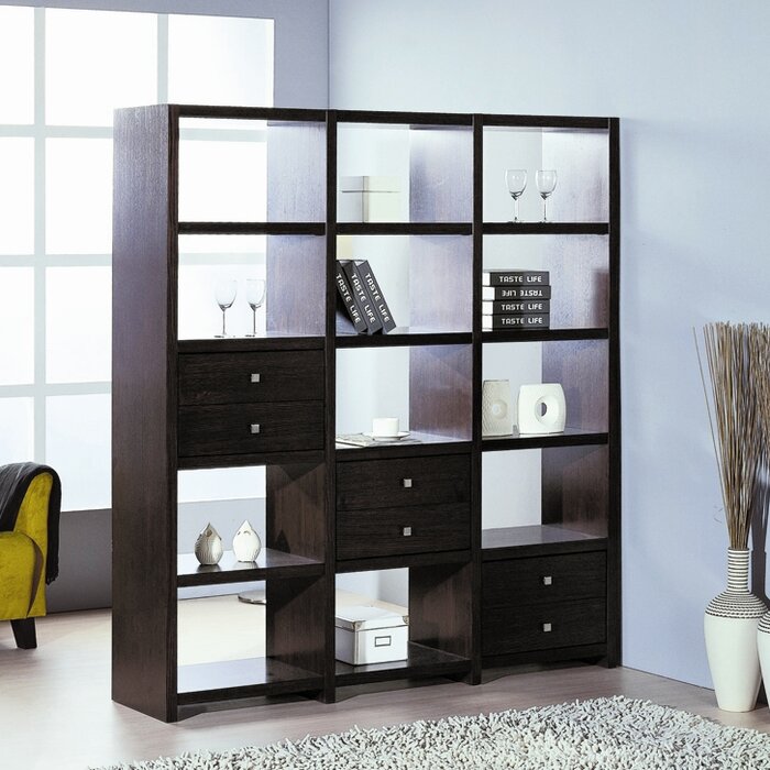 

Вертикальный стеллаж с ящиками Little Room Baby House венге луизиана (P-00142)