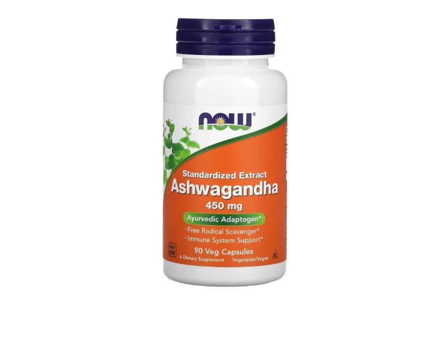 Ашваганда NOW Foods Ashwagandha 450 мг 90 капсул – фото, отзывы ...