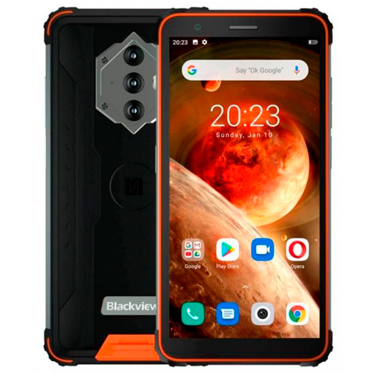 Смартфон Blackview BV6600 Pro 4/64GB Dual Sim Orange EU – фото, відгуки ...