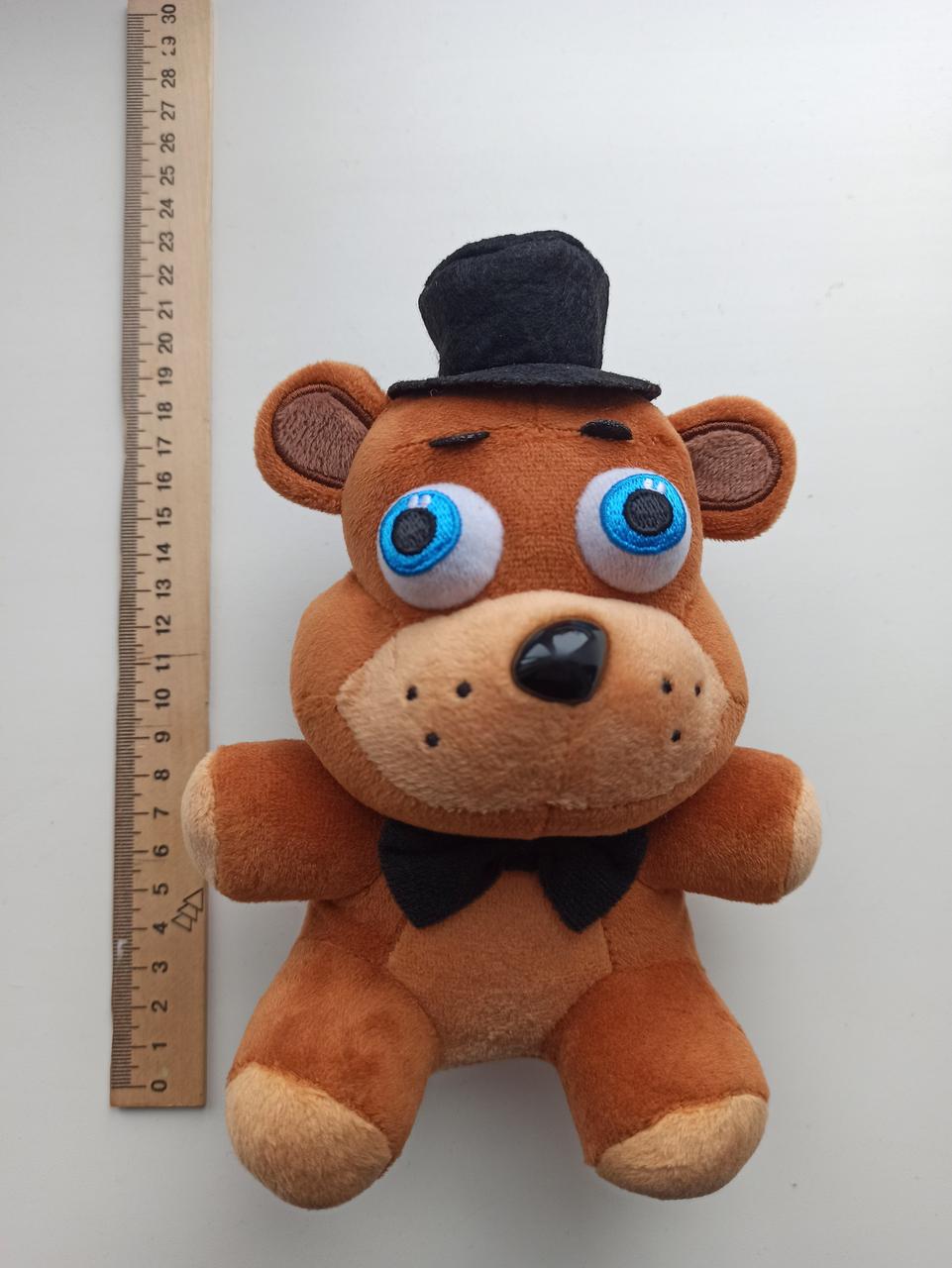 Фредди Фазбер 18 см мягкая игрушка Freddy Fazbear Пять ночей с Фредди  Аниматроник – фото, отзывы, характеристики в интернет-магазине ROZETKA от  продавца: Must have toys | Купить в Украине: Киеве, Харькове, Днепре,