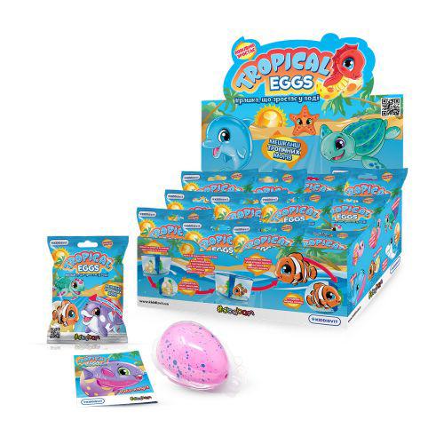Растущая игрушка в яйце «Tropical Eggs» - ЖИТЕЛИ ТРОПИЧЕСКИХ МОРЕЙ ...