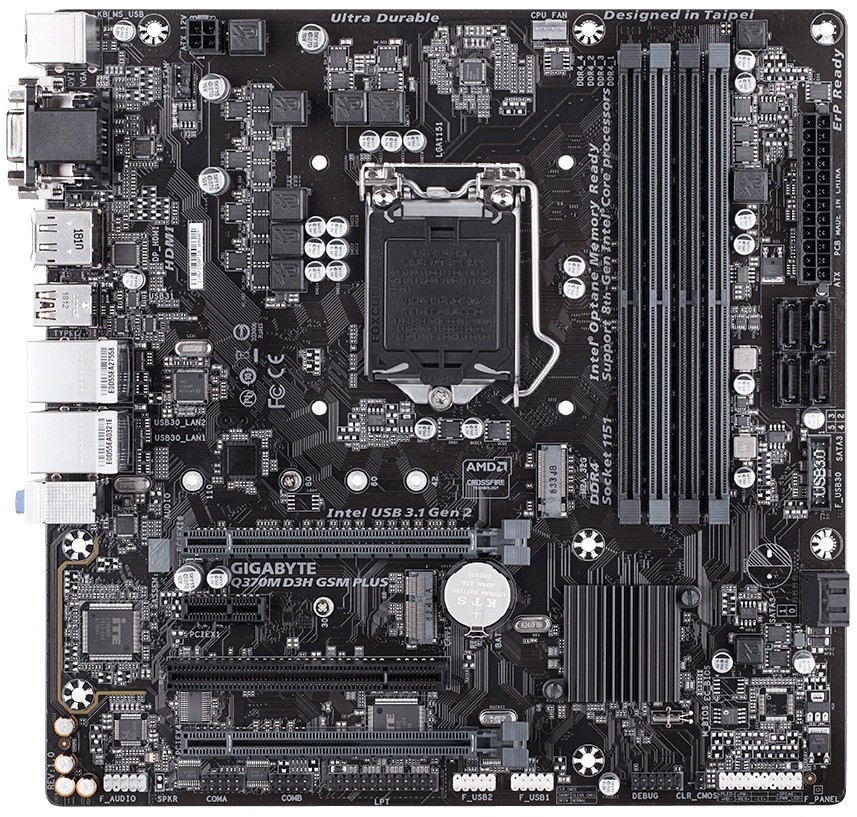 

Материнська плата Gigabyte Q370M D3H GSM_PLUS