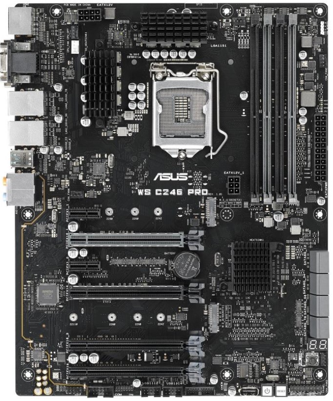 

Материнська плата Asus WS_C246_PRO