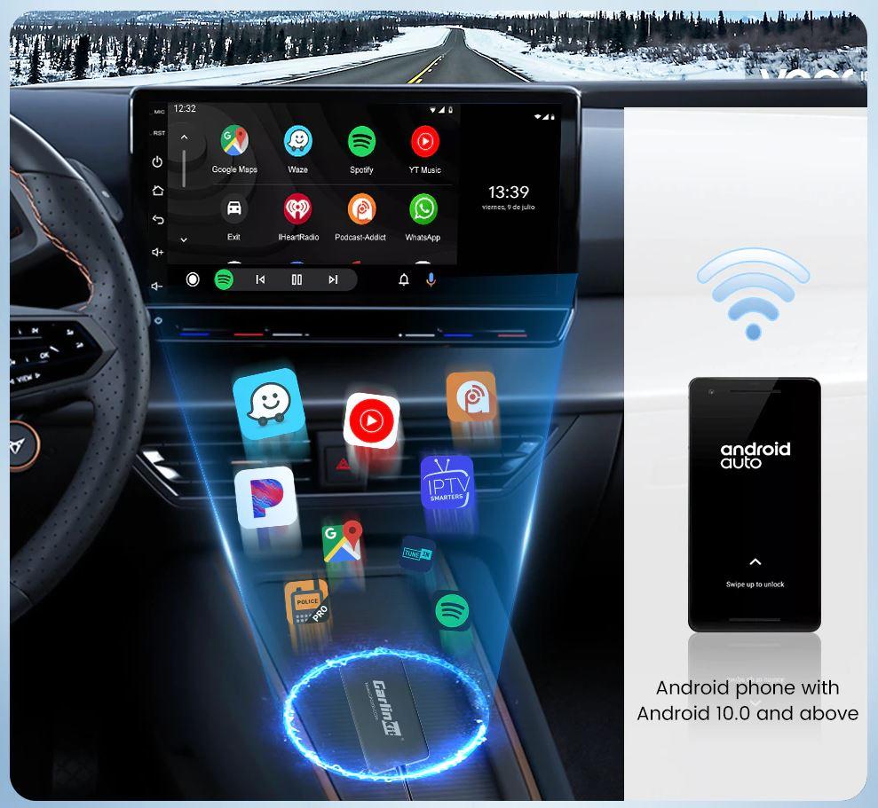 Carlinkit Apple CarPlay / Android Auto для Android магнитолы на авто  Карплей и Андроид Авто (беспроводной) – фото, отзывы, характеристики в  интернет-магазине ROZETKA от продавца: ForUA | Купить в Украине: Киеве,  Харькове,