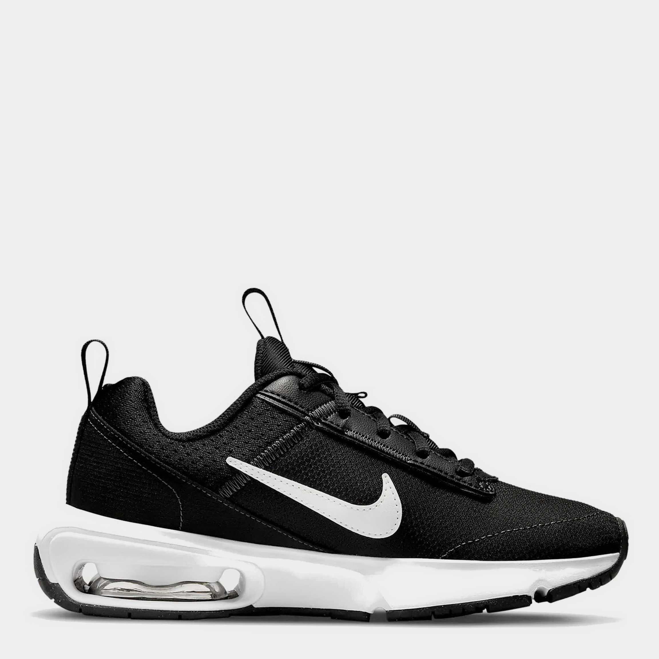 Акція на Підліткові кросівки для хлопчика Nike Air Max Intrlk Lite (Gs) DH9393-002 40 (7Y) Black/White-Anthracite-Wolf Grey від Rozetka