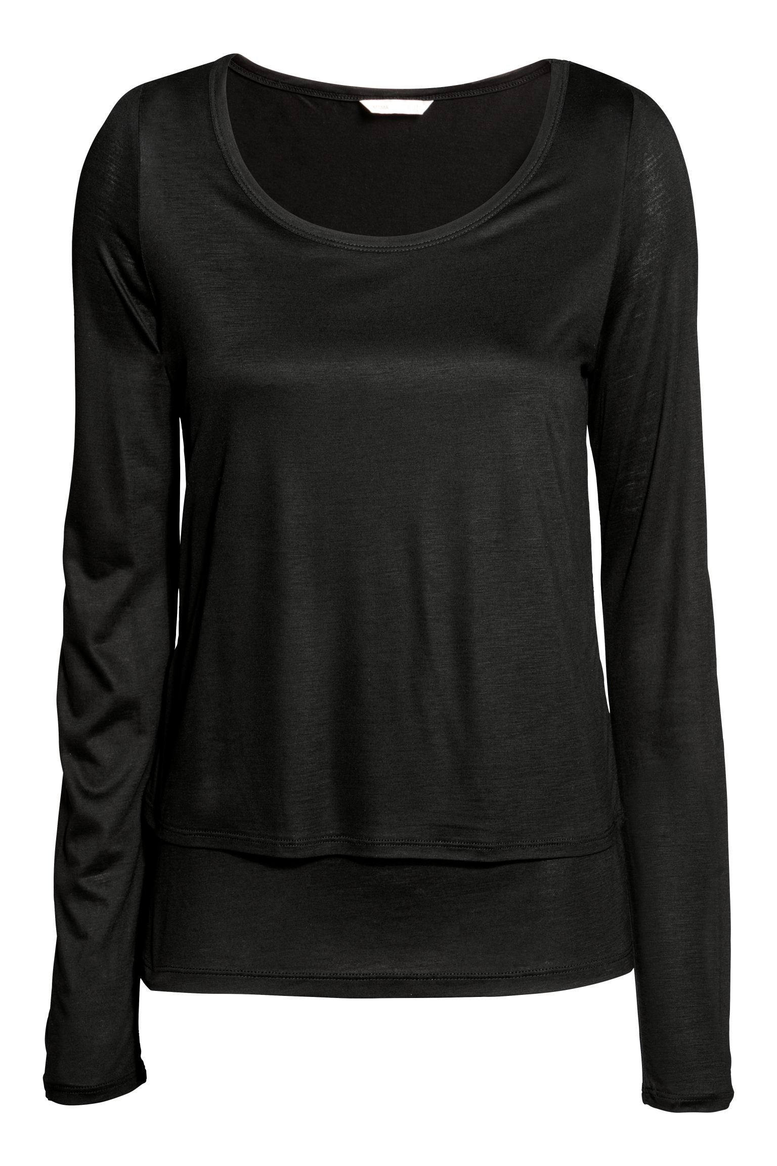 

Лонгслив для кормления H&M XL черный 2610571052