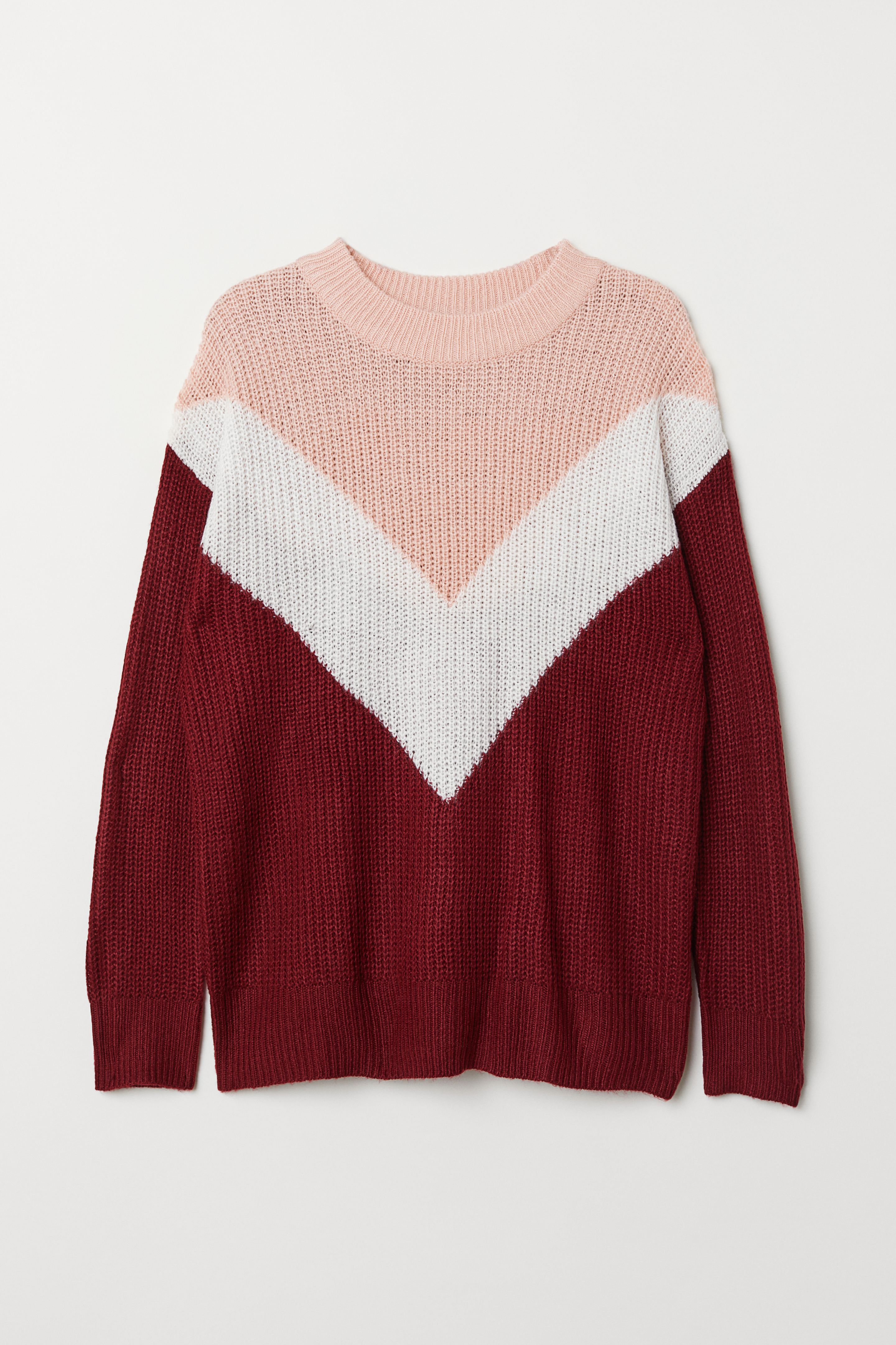 

Джемпер H&M  бордовый 6788218, Джемпер H&M XS бордовый 6788218