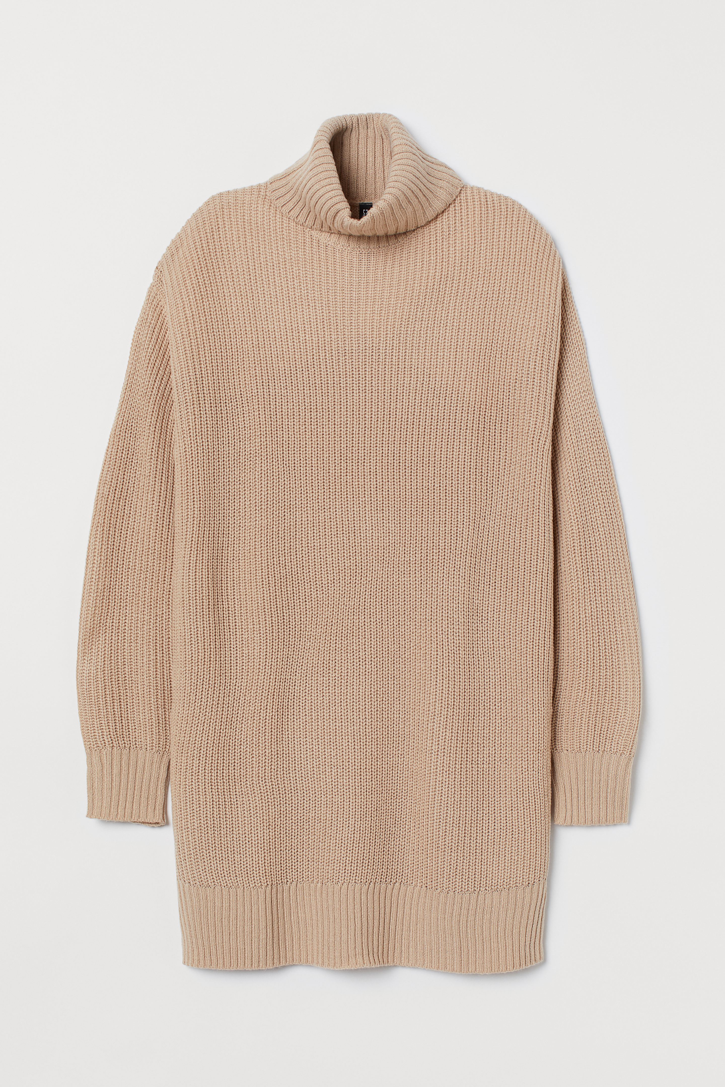 

Платье H&M M бежевый 8059470