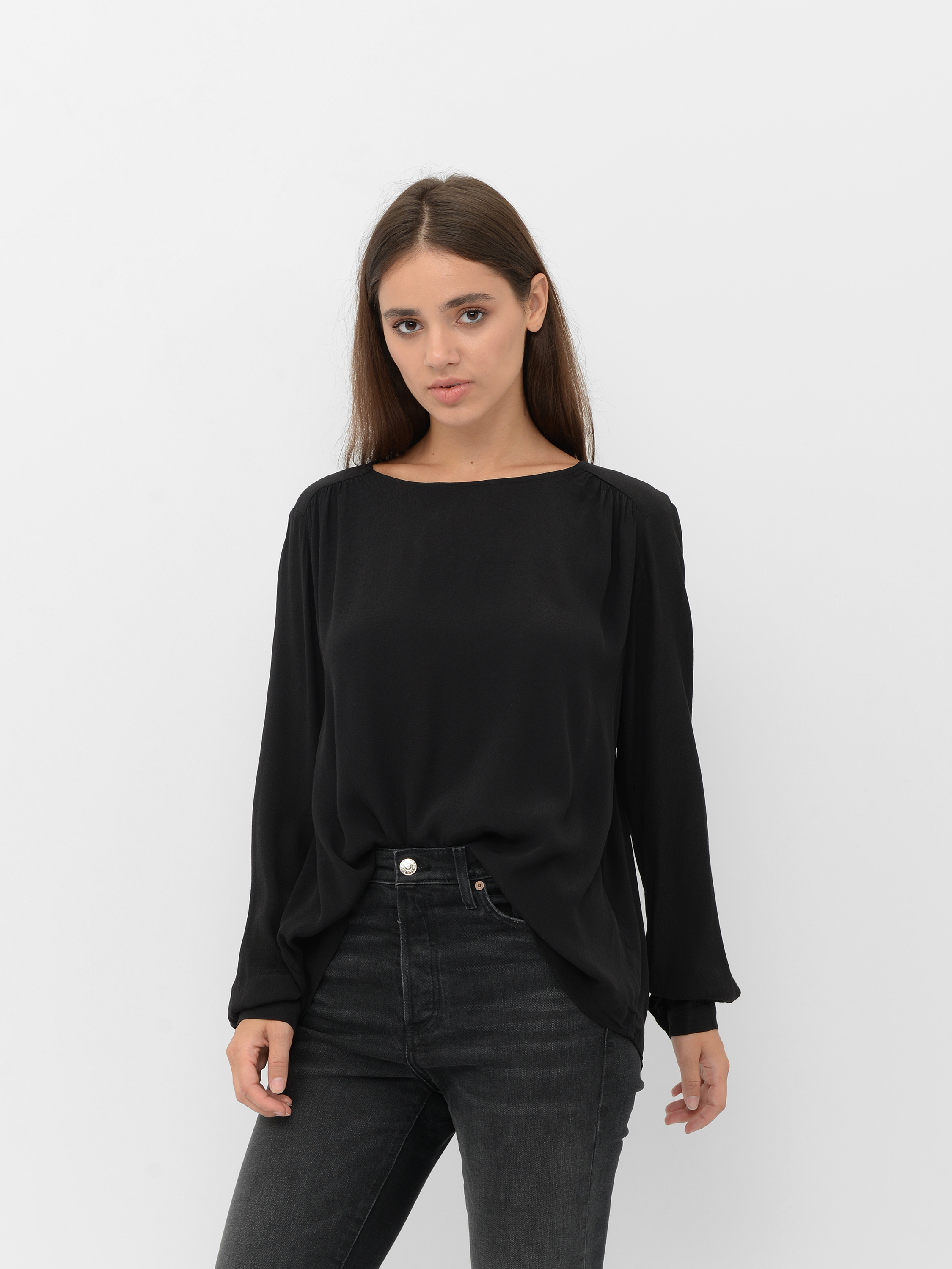 

Блуза H&M M черный 204784