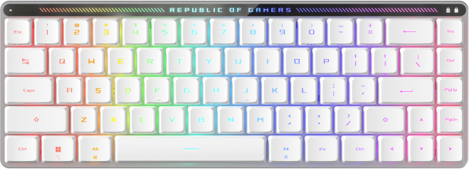 Клавиатура беспроводная ASUS ROG Falchion RX Low Profile Red EN ...