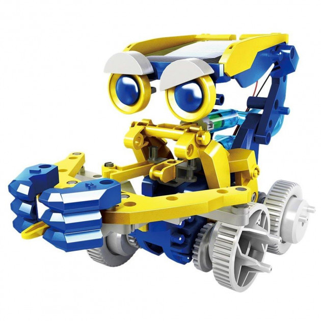 

Конструктор робот на солнечной батарее Stem SOLAR ROBOT PRO Animals 11 в 1 Животные интерактивный набор