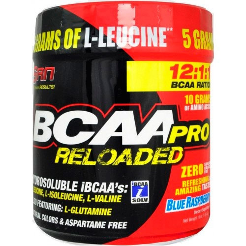 

Аминокислота SAN BCAA Pro Reloaded 456 г, Синяя Малина