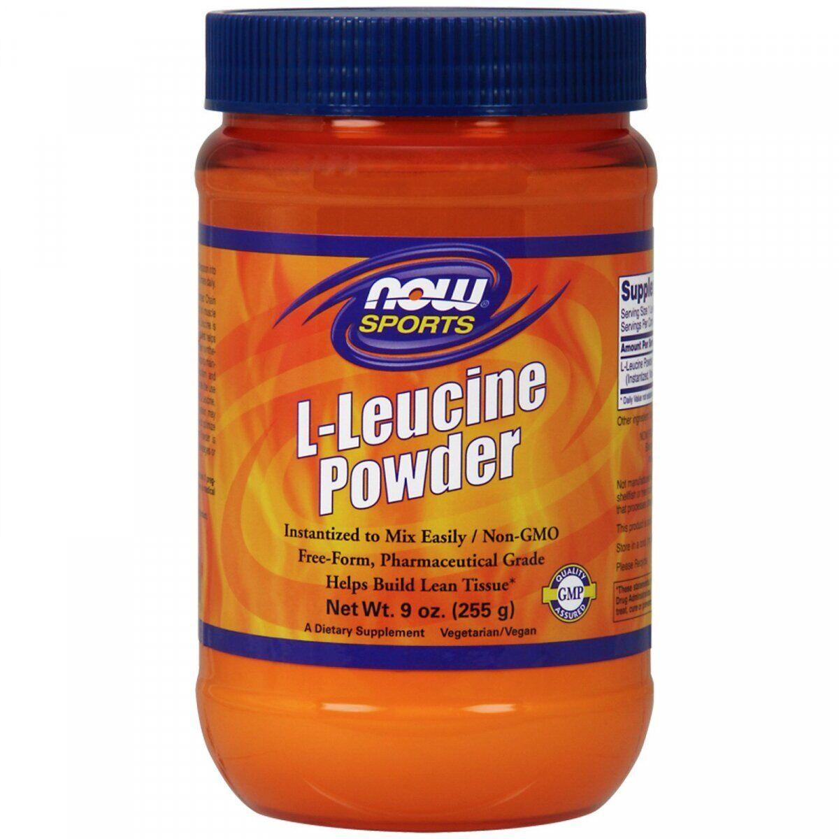 

L-Лейцин NOW Foods L-Leucine Powder в порошке 255 г