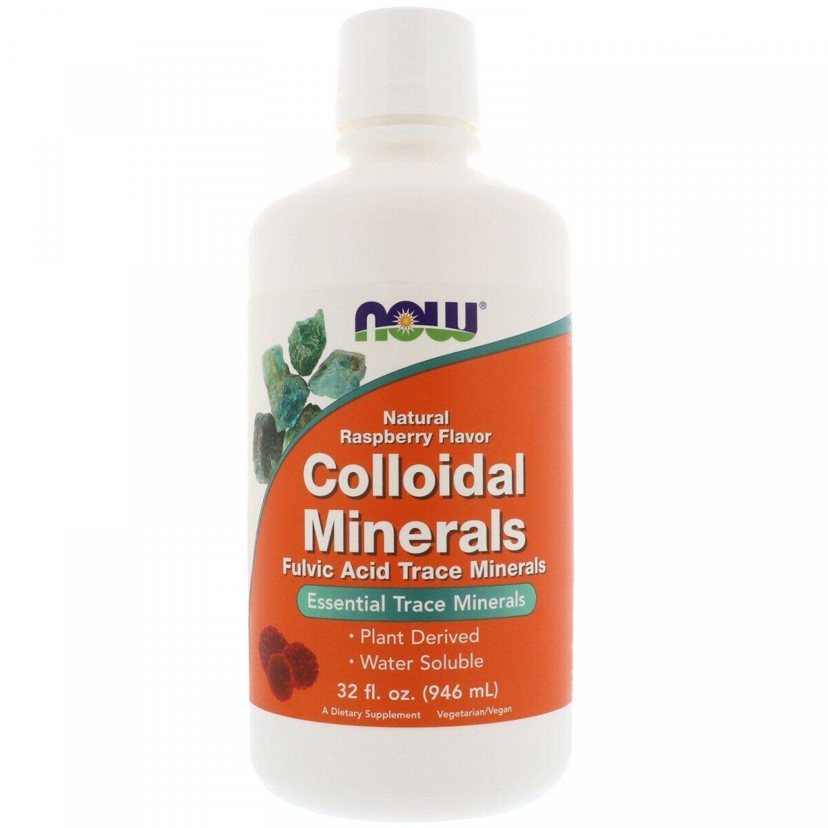 

Коллоидные минералы NOW Foods Colloidal Minerals Liquid Малина 946 мл