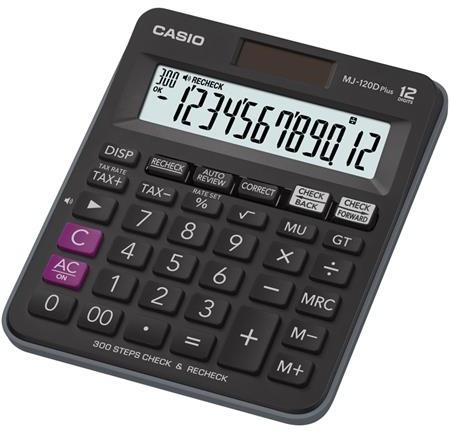 

Калькулятор настольный Casio 12 разрядный 150 * 130 * 30 мм (MJ 120DPLUS W EP)