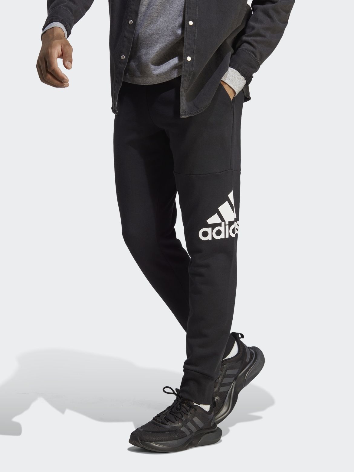 Акція на Спортивні штани чоловічі Adidas Sportswear M BL FT PT HA4342 S Black від Rozetka