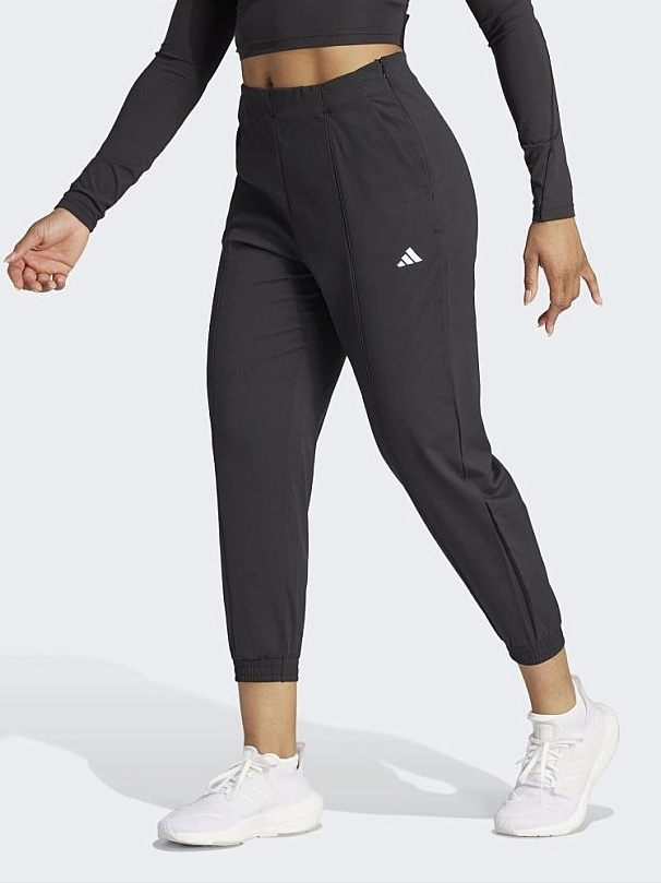 Акція на Спортивні штани жіночі Adidas TR-ES MIN PT IJ5923 XL Black/White від Rozetka